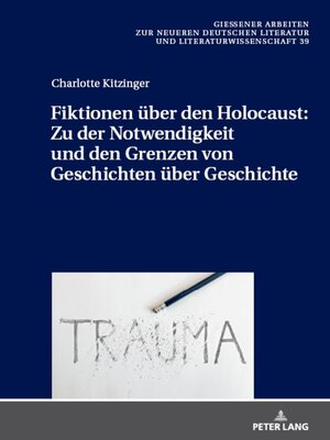 cover image of Fiktionen über den Holocaust